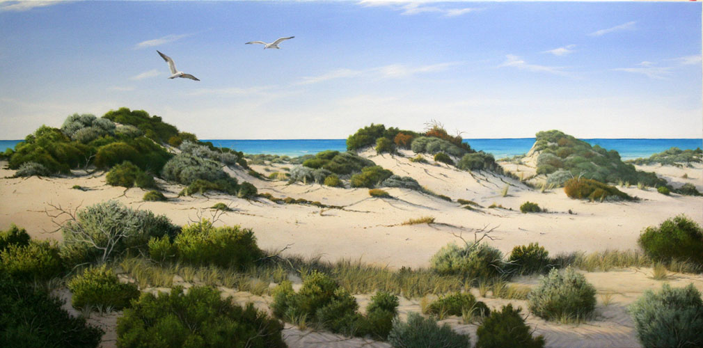 Across-The-Dunes-2-hr.Acrylic-on-Canvas-61cmx122cm