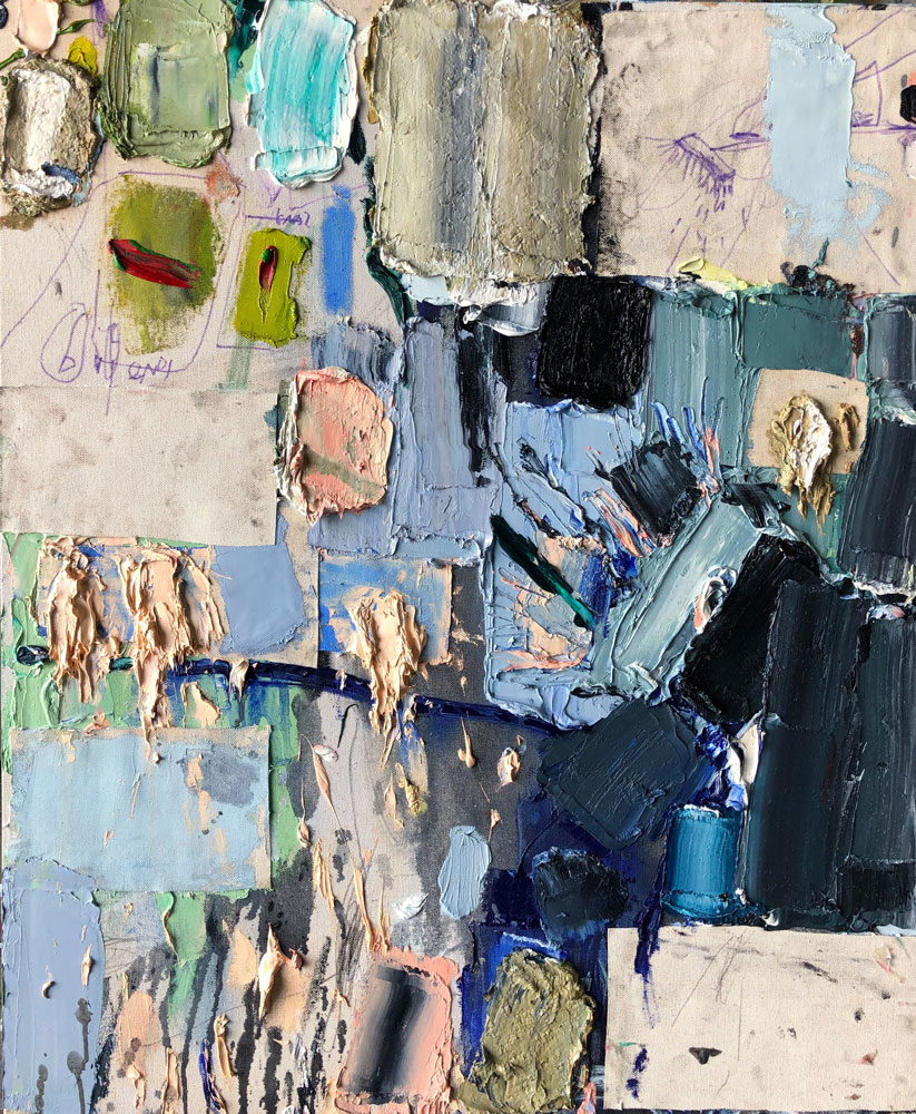 The-Gallery-Eumundi-Mitch-Cheesman-2021-Balancing-on-a-Broom-stick-Oil-on-Canvas-77cm-x-65cm
