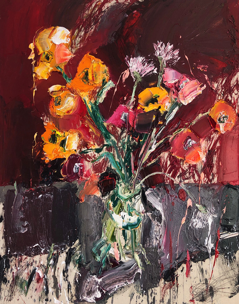 Joy-Spring-(C.B)-Oil-on-Canvas-105.5cm-x-83.5cm