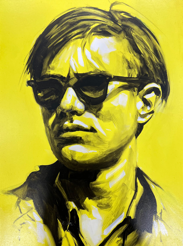 Andy-Warhol-Oil-on-Board-30cm-x23cm