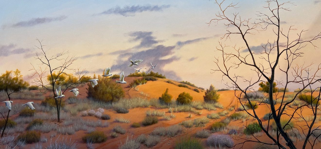Desert-Morning-Dunes.Acrylic-on-Canvas-61cm-x122cm